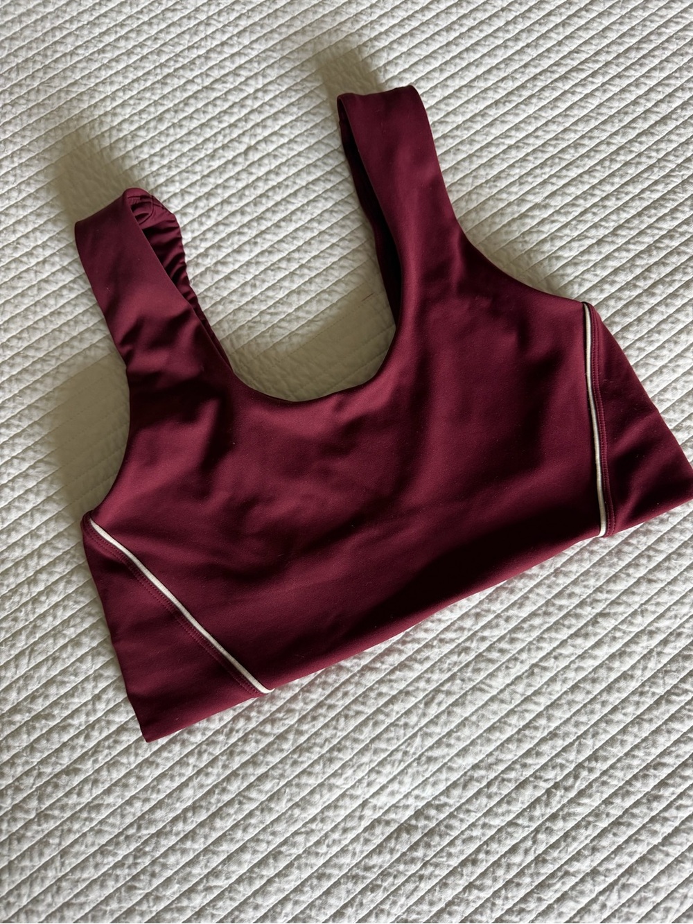 Lululemon Wunder Train Piped Sports Bra Medium Support B/C Cup - Picture 4 of 10